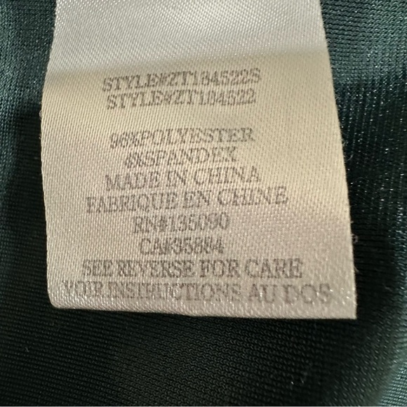 Z Supply Velour Ruffle Sleeves Top SZ Small Emerald Green Coquette EUC - Picture 5 of 8